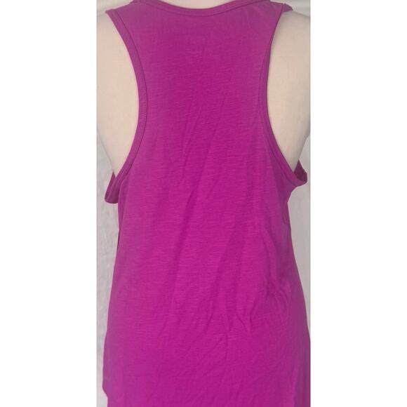 Reebok Speed Wick Womens Large High Neck Tank Top Excuses Berry Pink NEW - Picture 8 of 9